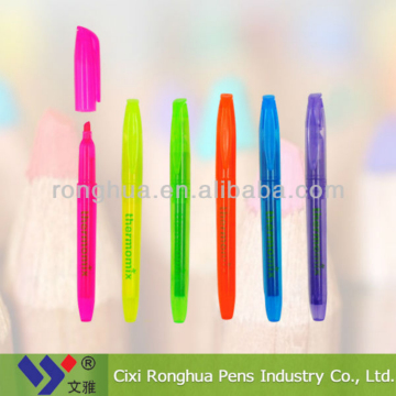 Muti color high quality non-toxic pen with highlighter with EN7-1