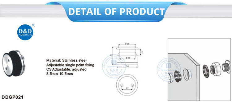 glass point fittings