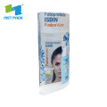 Skincare Heat Seal Laminated Packaging Ziplock Doypack