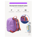 New Cartoon Printing Children's Lovely Backpack Outdoor Lightweight Unicorn Book Bag Waterproof PU School Bag