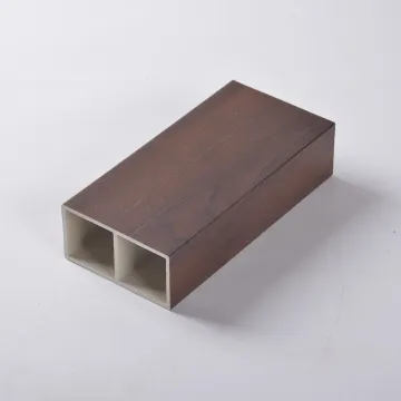 Sustainable WPC Timber Tube Zero Emission Interior Design