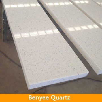 Newstar stellar snow white artificial quartz stone window sill tiles