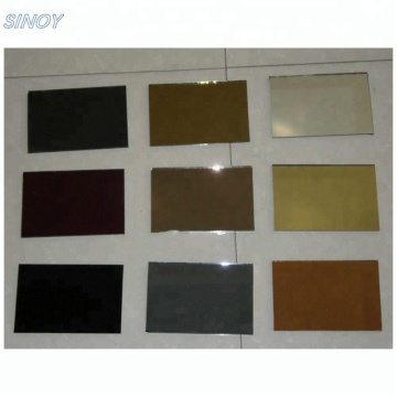 Widely Use Gold Colored Glass Mirror Bulk For Sliding Door