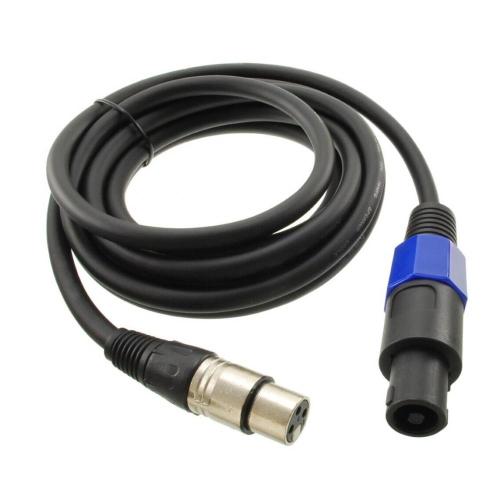 Speakon Male Cable XLR Female Speaker Cable