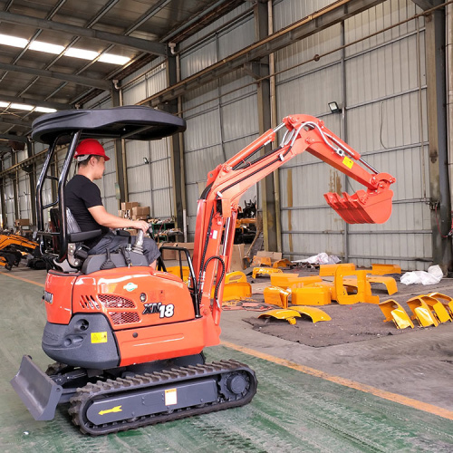 Hydraulic mini excavateur prix pas cher à vendre 1,8 tonne Digger xn18