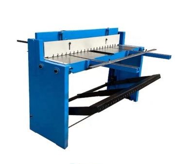 Foot-Operated Sheet Metal Cutting Machine Manual