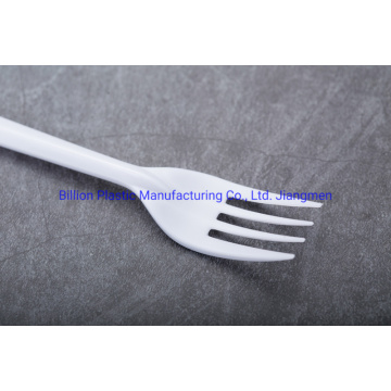 White Plastic Food Grade PP Disposable Plastic Fork