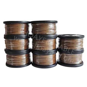 High Temperature Tin Plated Copper Wire SYS FF46 18 AWG 19/0.23 TPC OD1.7 FEP
