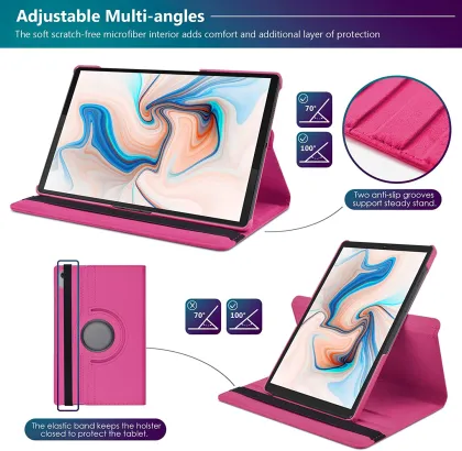 PU Leather Wallets Tablet Covers for Huawei MatePad 11 2023 - 360 Rotation Kickstand Case