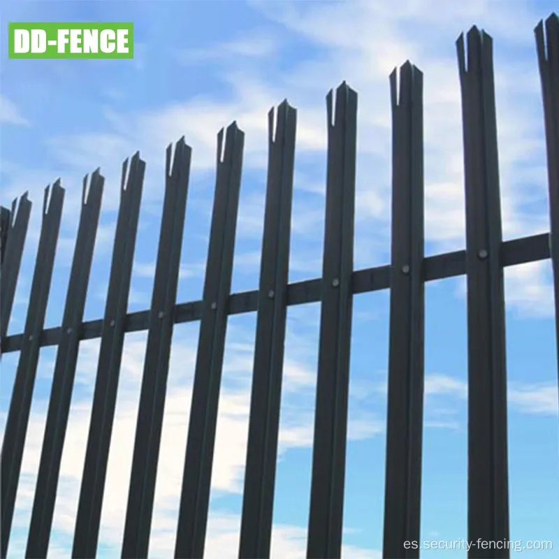 D Tipo Palisade Fencing Security Palisade Metal Fence