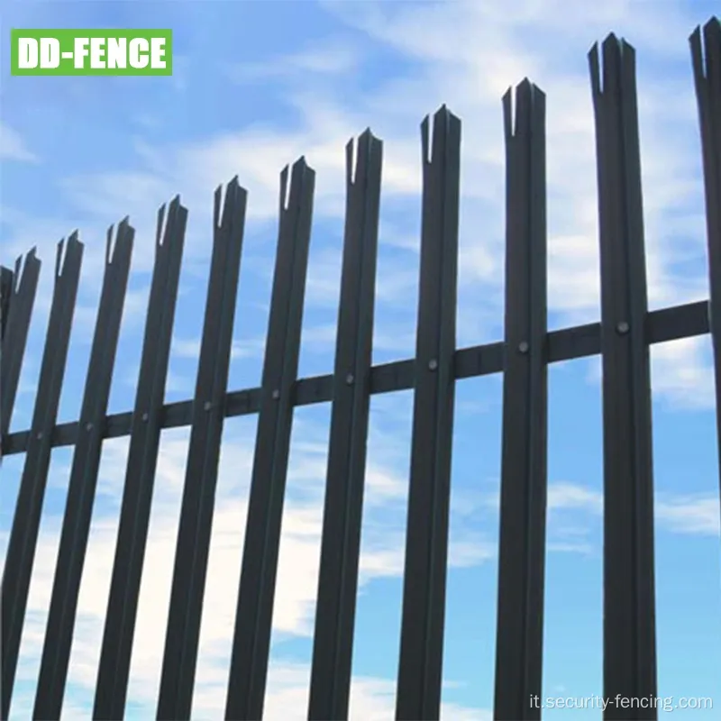 D tipo Palisade Fencing Security Palisade Metal Fence