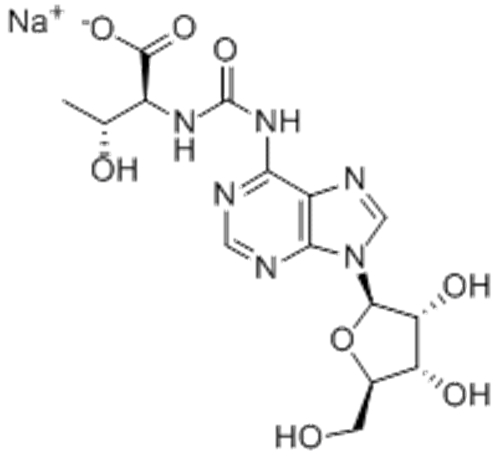 L-Threonine, N-[[(9-b-D-ribofuranosyl-9H-purin-6-yl)amino]carbonyl]- CAS 24719-82-2