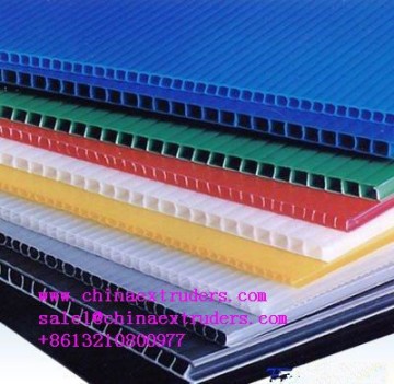 PC Polycarbonate Hollow Sheet Extrusion Line