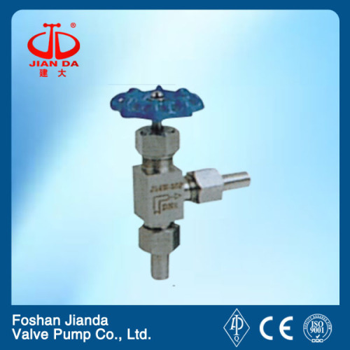 J24W/H Type stainless steel male thread angle steam globe valve