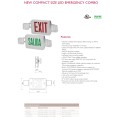120 V/277 V Dual Spannung LED -Notbeleuchtung