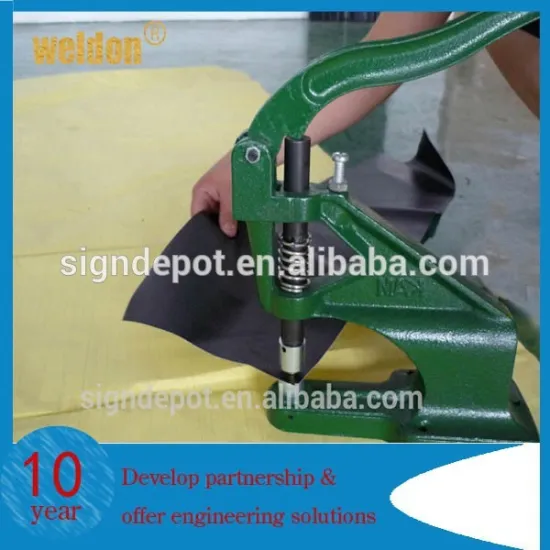 New Condition hand press manual Eyelet Buttonhole Machine