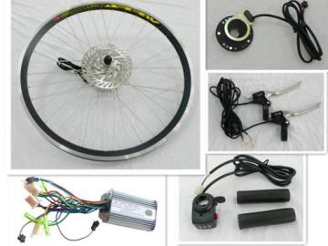 Front wheel electric bike bicycle kit