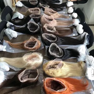 Cheap Raw Brazilian Virgin Human Hair Transparent 613 Blonde Straight Lace Wig HD Full Lace Front Wig Human Hair For Black Women