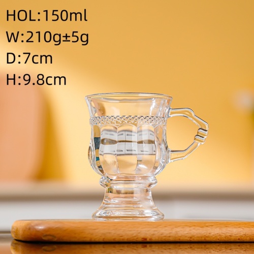 Canecas de café de vidro personalizadas para uso doméstico