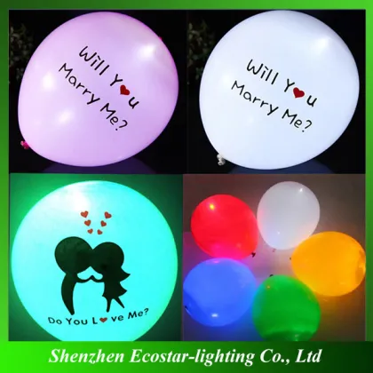 Newest led message balloons love balloons Christmas balloons for party
