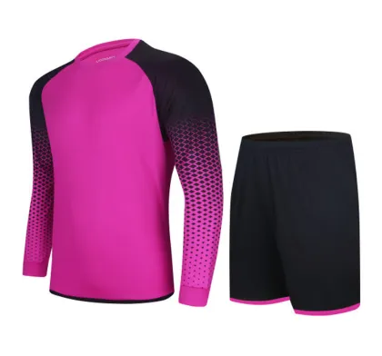 Customized Soccer Goalkeeper Long-Sleeved Track Suit Set