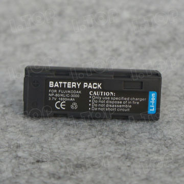 High capacity camera Camcorder battery NP-80 for FUJIFILM , Camera Battery Manufacturer