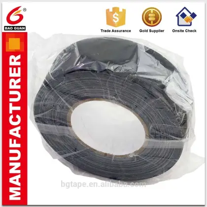 Matte Black Rubber Glue Gaffer Tape