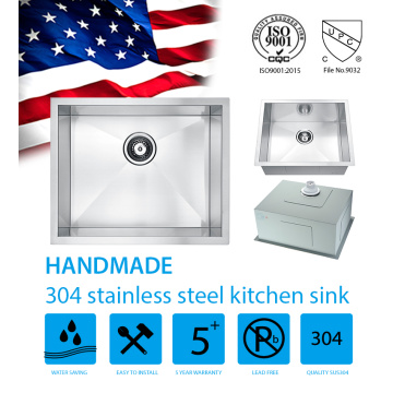 High Quality Single Bowl Undermount Kitchen Sink