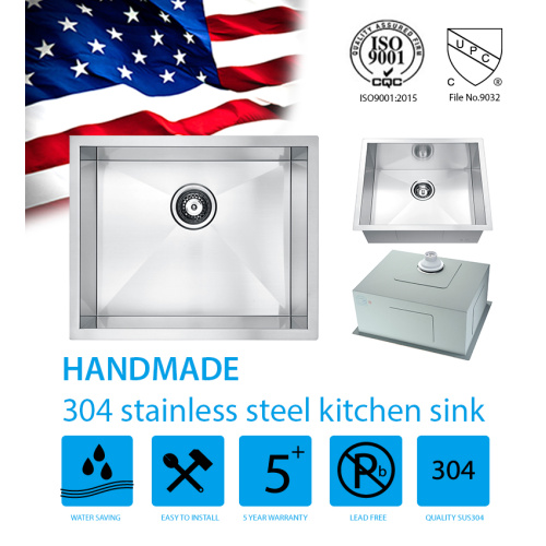 Undermount Farmhouse Sink High Quality Single Bowl Undermount Kitchen Sink Factory