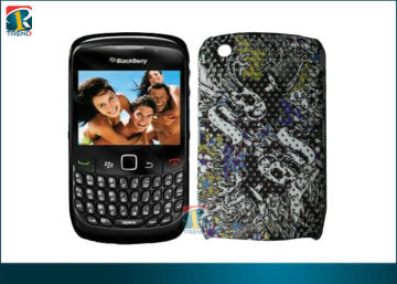 Durable Full Colorful Printing Plastic Mesh Case For Blackberry Curve 8520 Protective Case