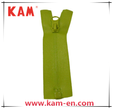 Zipper tahan air dengan desain warna-warni, kualitas tinggi, nilon ritsleting Kam