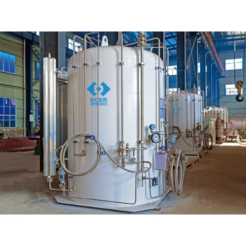 LOX/LIN/LAR için 5M3 Mikro Bulk Kirojenik Depolama Tankları