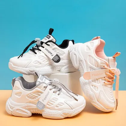 Spring and Summer Children's Breathable Mesh Sneakers for Boys and Girls