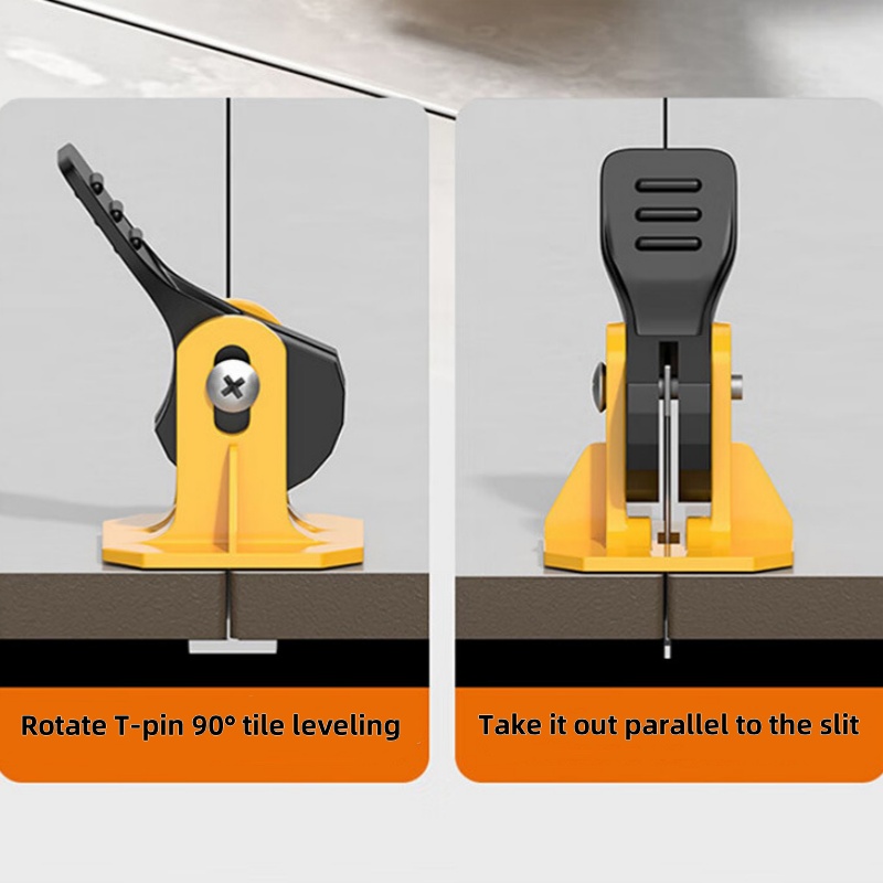 Press type tile leveling device (7)