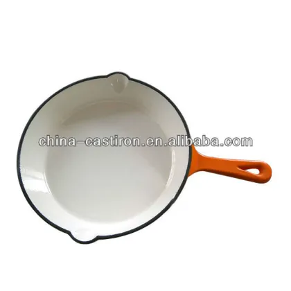enamel cast iron frying pan kitchenware