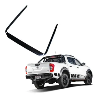 YCSUNZ ABS Textured Black Bed Rail Guards for Navara NP300 D23 2015-2018 Double Cab