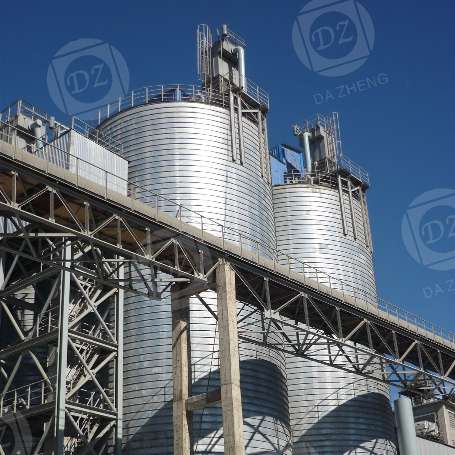 Breeding enterprise reserve steel plate warehouse