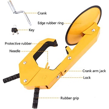 Factory Reserved Car Parking Anti-Theft Wheel Lock Clamp Barrier
