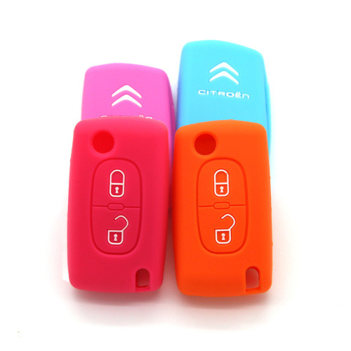 Nice Colors soft rubber car key cover online