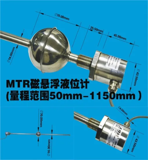MIRAN 0-1000mm Water Level 0-200 centigrade Temperature Sensor