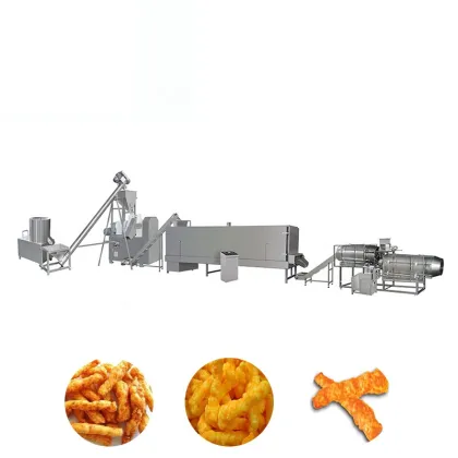 Cheetos Corn Curl Kurkure Snack Production Line Machine China
