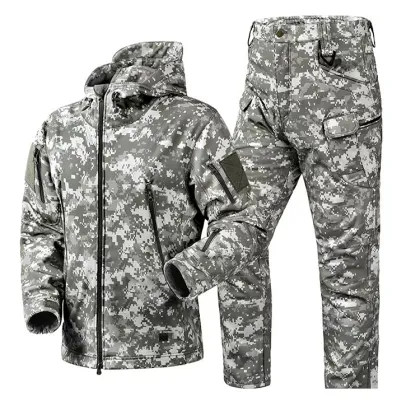 Mens Camouflage Tactical Jacket Uniform