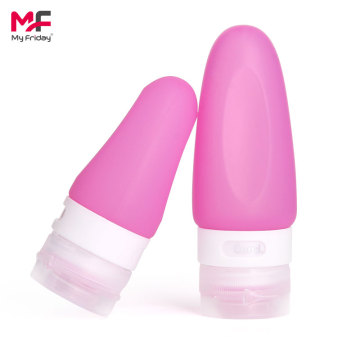 Airport Approved Reusable Silicone Travel Tube Set Bottle