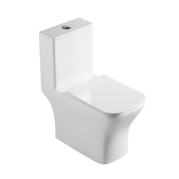SMOOW professional one by one water testing Square wash down rimless toilet seat with Flusing