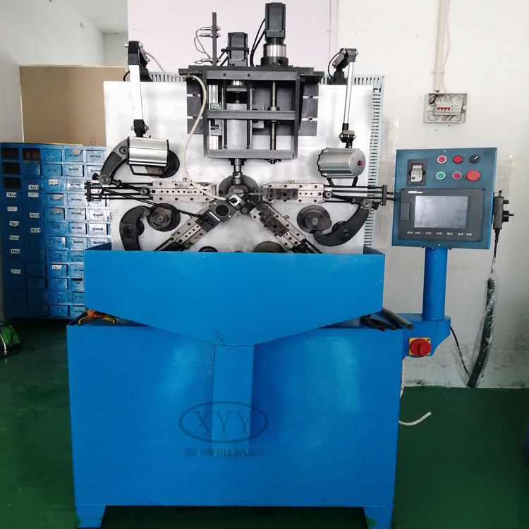 Automatic CNC Metal Wire Thread Insert Coiling Machine with Gear Engine and PLC Bending Technology