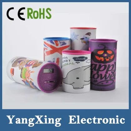 digital counting coin bank electronic money saving box