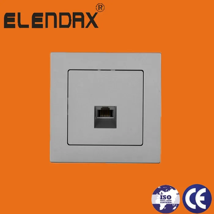 Soket Dinding Elendax 16A 2 Pin Bulat FH3210
