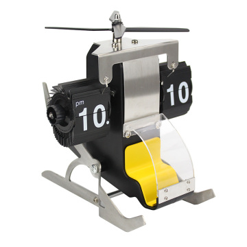 Reloj estilo flip Helicopter