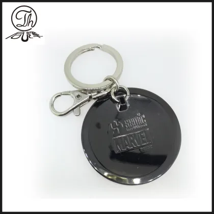 Marvel Avengers Deadpool shield keyrings