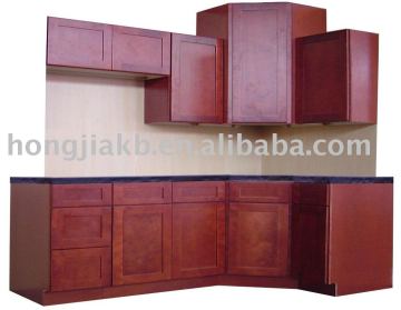 Cherry Shaker Kitchen Cabinet